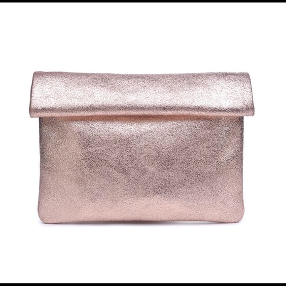 Moda Luxe Handbags - 💥2x HP Pink Rose Woman’s clutch - make offer